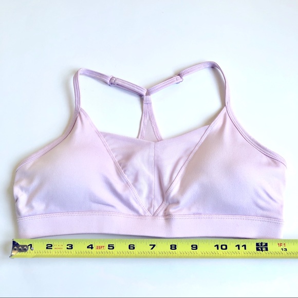 NEW SO AUTHENTIC AMERICAN HERITAGE Sports Bra Racerback Straps Medium Pink Women - Picture 5 of 13